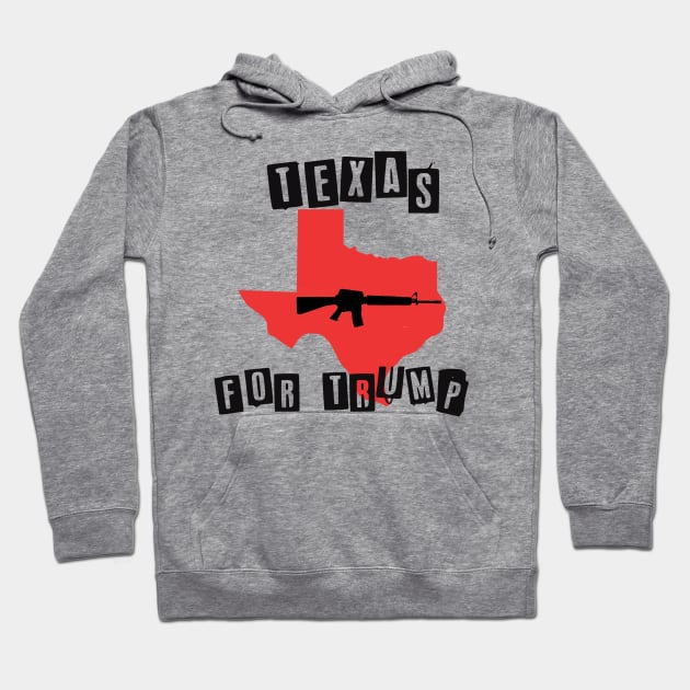 Texas for TRUMP Hoodie by Slavas